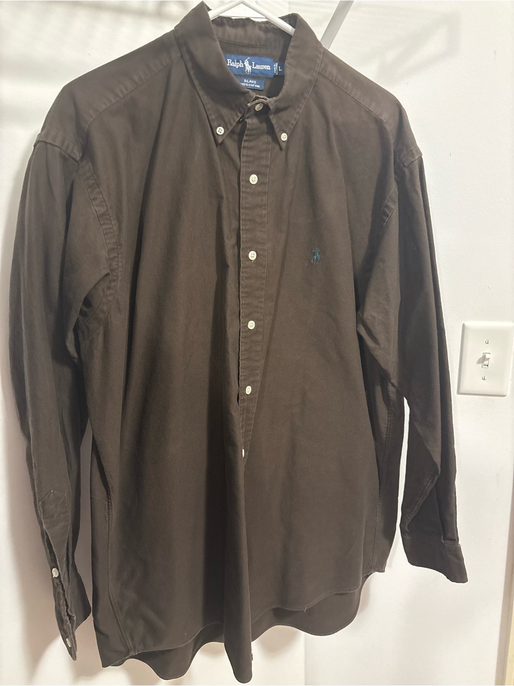 Ralph Lauren Men's Button-Down Shirt - Brown